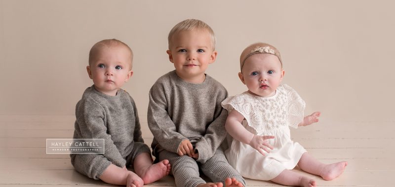 Wakefield Baby Photographer - Monty, Roscoe & Florence
